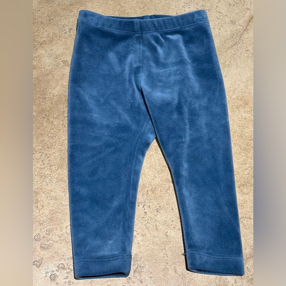 Like New Tea Collection velvet leggings